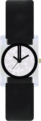 View Shivam Retail SR-VT-06 Stylished Looked Printed Dial Heavy Rubber Black Strap Diwali Dhamaka Best Deal Of Watch  - For Girls Wrist Watches Price Online(Shivam Retail)