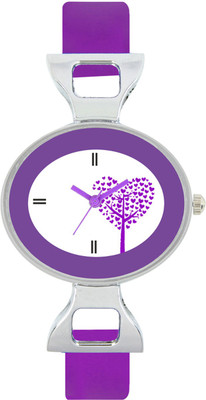 View Shivam Retail SR-VT-28 Stylished Looked Printed Dial Heavy Rubber Purple Strap Diwali Dhamaka Best Deal Of Watch  - For Girls Wrist Watches Price Online(Shivam Retail)
