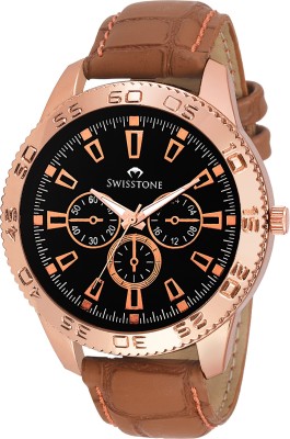 SWISSTONE SW-COPR660-BLK Watch  - For Men   Watches  (Swisstone)
