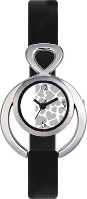 View Shivam Retail SR-VT-11 Stylished Looked Printed Dial Heavy Rubber Black Strap Diwali Dhamaka Best Deal Of Watch  - For Girls Wrist Watches Price Online(Shivam Retail)