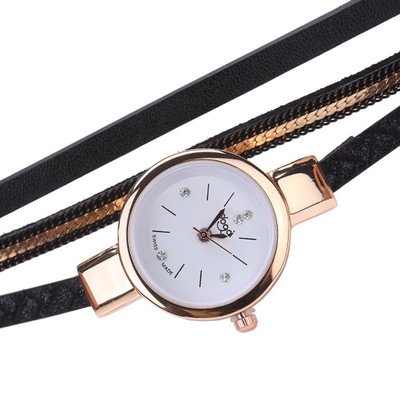 

Sloggi 7092385 Bracelet Watch Leather Band Braided Winding Wrap Watch - For Women