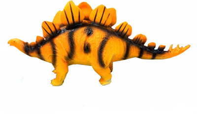 

TALKING GANESHA Realisitic looking Hand Painted Stegosaurus Dinosaur 45 cms long with sound(Multicolor)