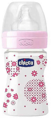 

Chicco Feeding Bottle - 150 ml(Pink)