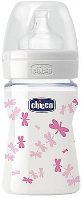 

Chicco Premium Bottle - 150 ml(Pink)