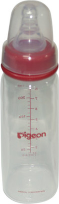 

Pigeon Peristaltic Nursing Bottle Kpp Nipple M - 240 ml(Red)