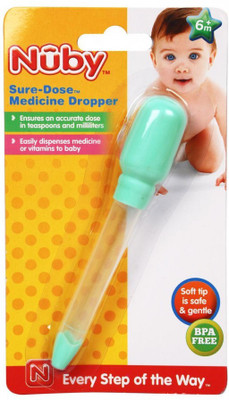 

Nuby Nuby - Medicine Dropper (aqua) Bath Thermometer(Aqua)