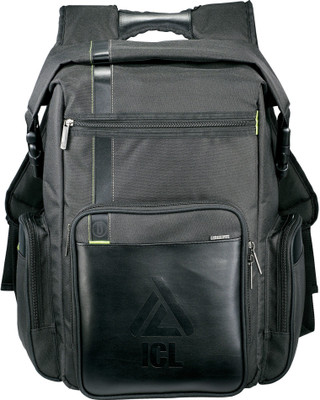 

Swiss Disrupt® Recycled Deluxe 17" Computer Backpack 26 L Laptop Backpack(Black)
