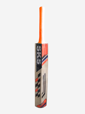 

SKS Tennis Ball Poplar Willow Cricket Bat(Short Handle, 1 kg)