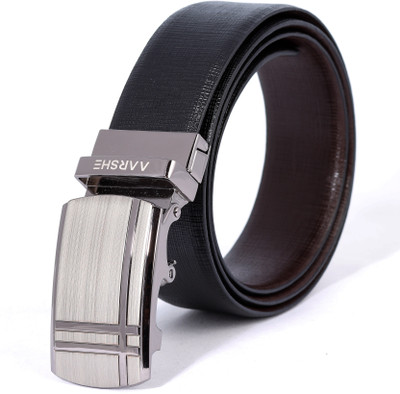

AARSHE Men Casual, Formal Black, Brown Genuine Leather Reversible Belt