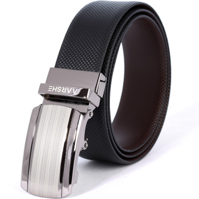

AARSHE Men Casual, Formal Black, Brown Genuine Leather Reversible Belt