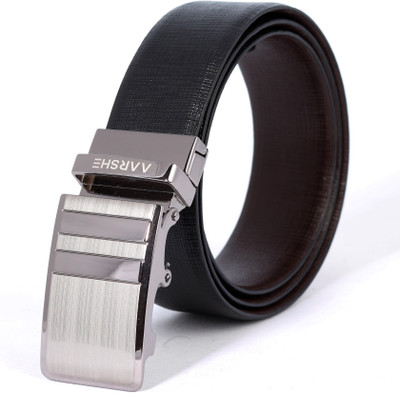 

AARSHE Men Casual, Formal Black, Brown Genuine Leather Reversible Belt