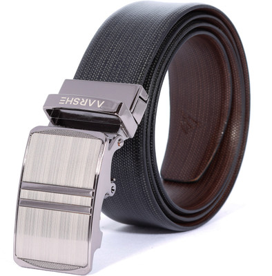 

AARSHE Men Casual, Formal Black, Brown Genuine Leather Reversible Belt