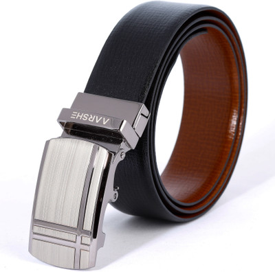 

AARSHE Men Casual, Formal Black, Brown Genuine Leather Reversible Belt