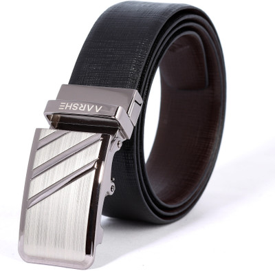 

AARSHE Men Casual, Formal Black, Brown Genuine Leather Reversible Belt