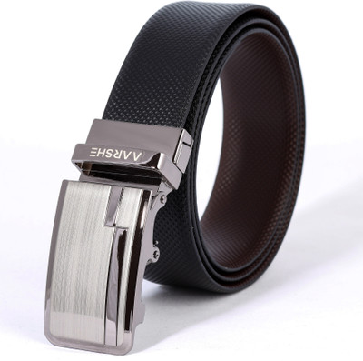 

AARSHE Men Casual, Formal Black, Brown Genuine Leather Reversible Belt