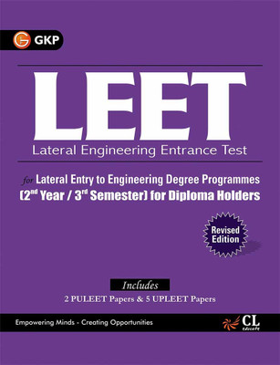 LEET - Lateral Entry to Engineering Degree Programmes  - 2nd Year/3rd Semester for Diploma Holders(English, Paperback, GKP)