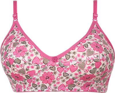 Avyagra by Avyagra Fashion Women T-Shirt Non Padded Bra(Pink)