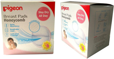

Pigeon Combo Breast Pads Honeycomb (36 Pieces + 6 Pieces free) - Offer Pack (2 Boxes)(2 Pieces)