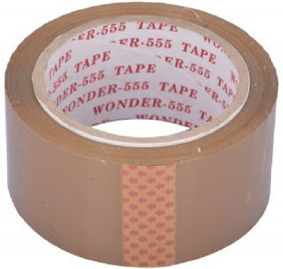 

Wonder 555 Single Side 2 Inch Handheld Dispenser Packing Cello Tape (Manual)(Brown)