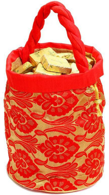 

Ghasitaram Gifts Chocolates in Brocade Potli Fudges(500 g)