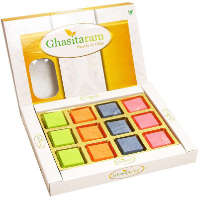 

Ghasitaram Gifts Assorted Fruit Chocolate Box Fudges(180 g)