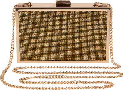 

Horra Party Gold Clutch