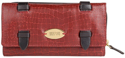 

Hidesign Casual Red Clutch
