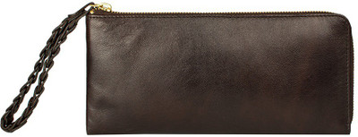 Hidesign Casual Brown Clutch