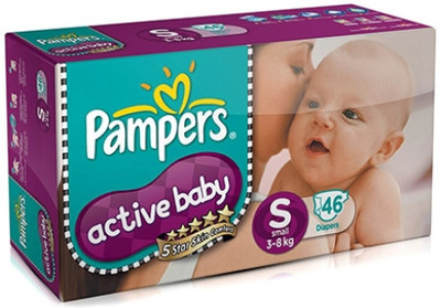 Buy Pampers Pampers Baby Diapers Small 46 Pcs S 46 Pieces