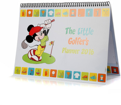 

Babyoodles A3 Planner(Mickey Golfer, White)