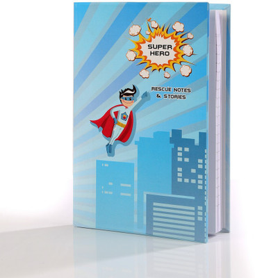 

Babyoodles A5 Notebook(Super Hero, Blue)