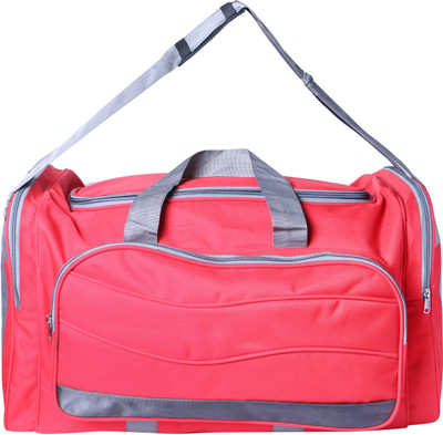 

Maa Khwab Big Size Polyester, Nylon Luggage Bag 13x27x16 Travel Duffel Bag(Red)