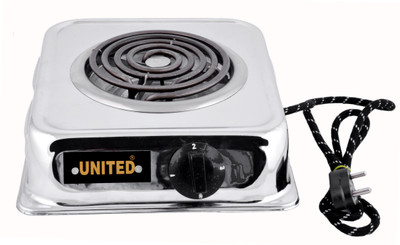 

United 1250 Radiant Cooktop(Silver, Jog Dial)
