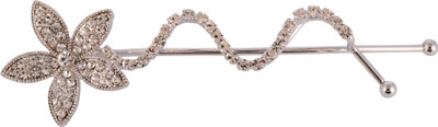 

The Ethnic Wears HAIR PINS Hair Pin(Silver)