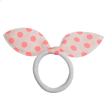 Anand Suit Collection WHITE DOTS RUBBER Rubber Band(White)
