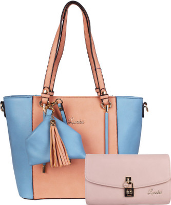 

Luvoksi Shoulder Bag(Blue, Pink)