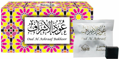 

Dukhni Oud Al Ashraaf Bakhoor (Medium) Fresh Agarbattis(18 Units)