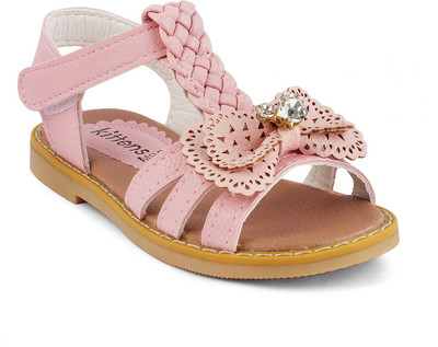 

KITTENS Girls Velcro Flats(Pink