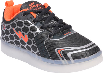 

Campus Boys Lace Walking Shoes(Grey, Grey001