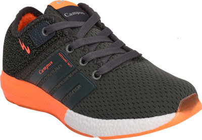 

Campus Boys Lace Walking Shoes(Grey, Grey001