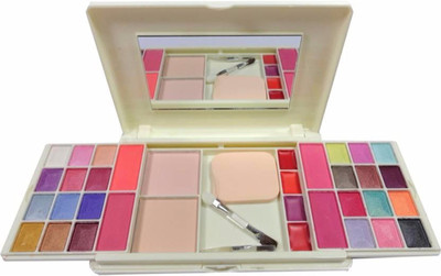 

MITENO mars makeup kit 24 shade eyeshadow, 4 color Blusher, 2 Compact, 4shade lipcolor