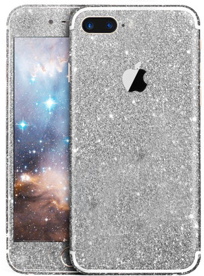 

Heartly Sparking Glitter 94 Apple iPhone 7 Plus Mobile Skin(Silver)