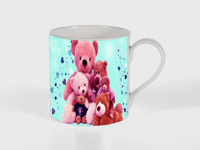 

PARTH ENTERPRISES ROSE DAY PRINTED COFFEE MUG Ceramic Mug(250 ml), Multicolor