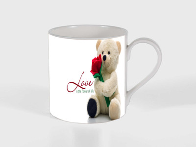 

PARTH ENTERPRISES happy velentines gift Ceramic Mug(250 ml), Multicolor