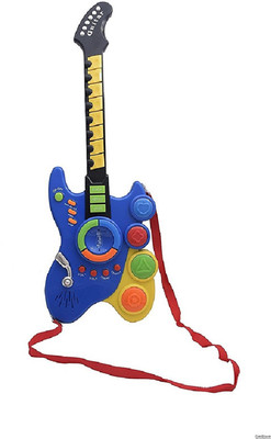 

Taaza Garam Kids high quality Electronic Musical guitar with sensor-Gift Toy(Blue)