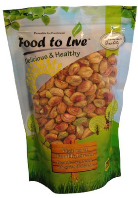 

Food to Live green Pistachios Pistachios(250 g, Pouch)