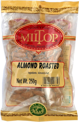 

MilTop ROASTED Almonds(250 g, Pouch)