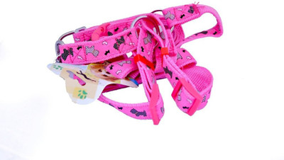 

Pets Empire Nylon Dog Pet Harness Leash Set Printed Walking Adjustable (Color and Print May Vary)Size- 1.00 inch Dog Standard Harness(, Color may vary