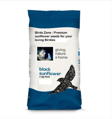 

birds zone Sunflower seeds Parrots & Birds 1 Kg Pack 1 kg Dry Bird Food