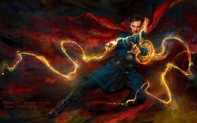 

Doctor Strange Concept Art 4K ON FINE ART PAPER ON 24X36 LARGE POSTER Photographic Paper(36 inch X 24 inch, Rolled)